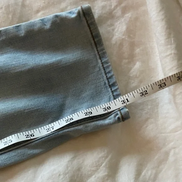 Eddie Bauer Hand Embroidered Light Blue Jeans - Picture 9 of 9